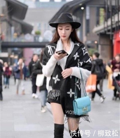 小姐姐|时尚美女街拍美女灵动俏皮,第四个绝对校花级别