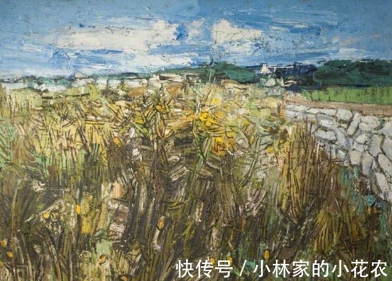 笔触|油画风景:从具象主义到抽象主义,这位画家都能自由切换