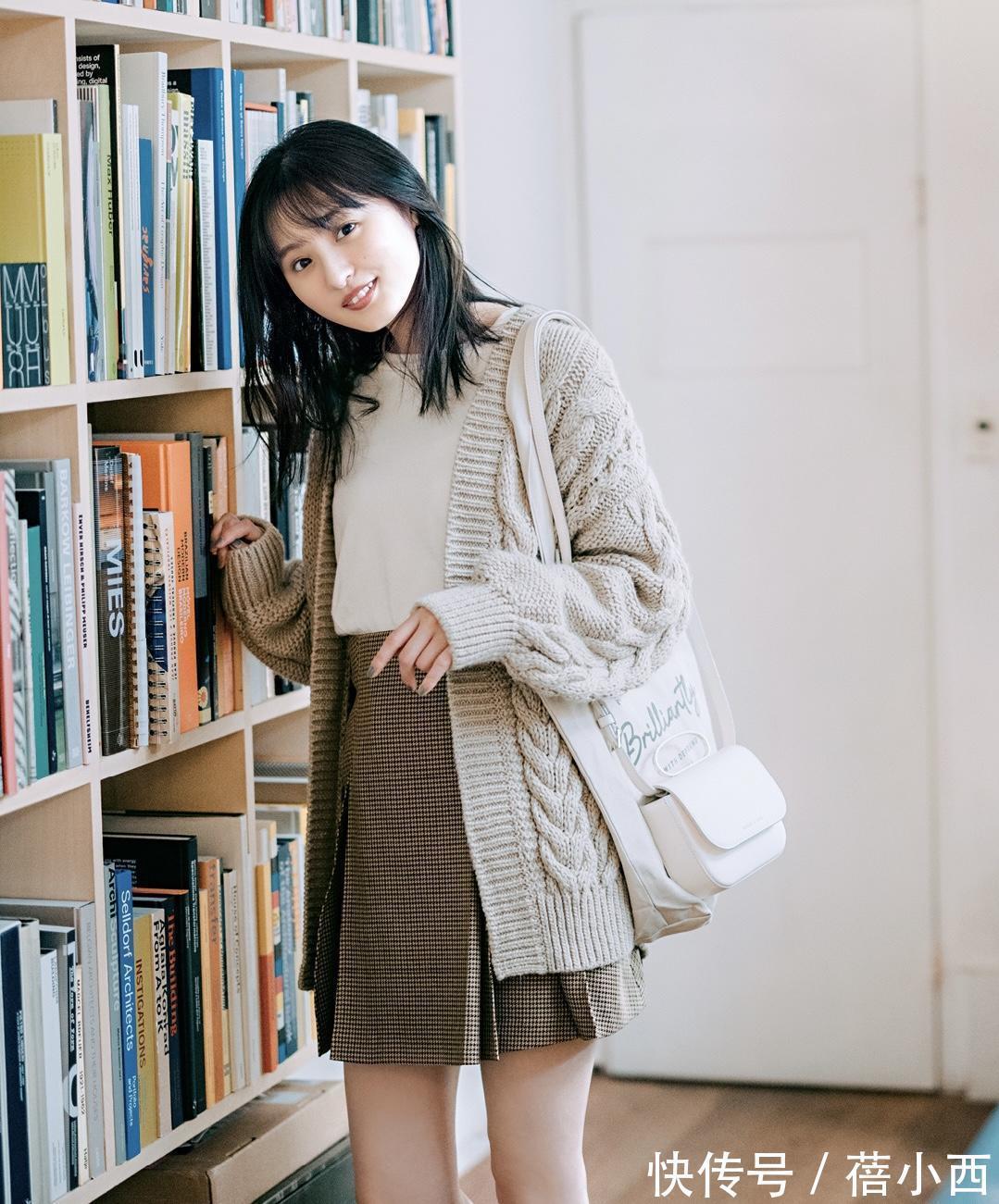 搭配 冬季穿“针织衫”想要摆脱土气感?学日系风搭配,简约却很高级