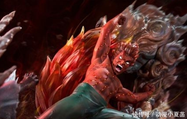 凯皇|迈特凯最燃一战,夜凯VS六道斑做成雕像,斑的表情确定不是卖萌?