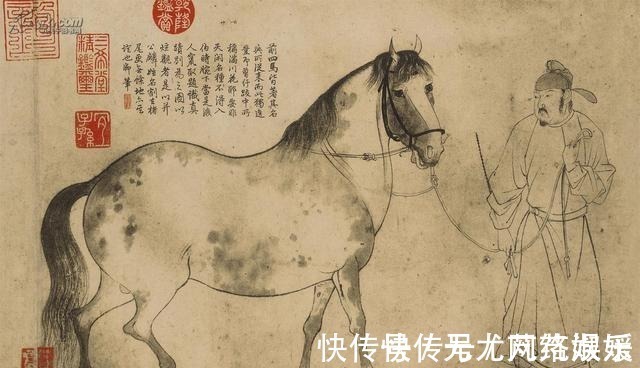 满川花$中国历史上最牛的两个画家:一个把龙画活了,一个把马画死了