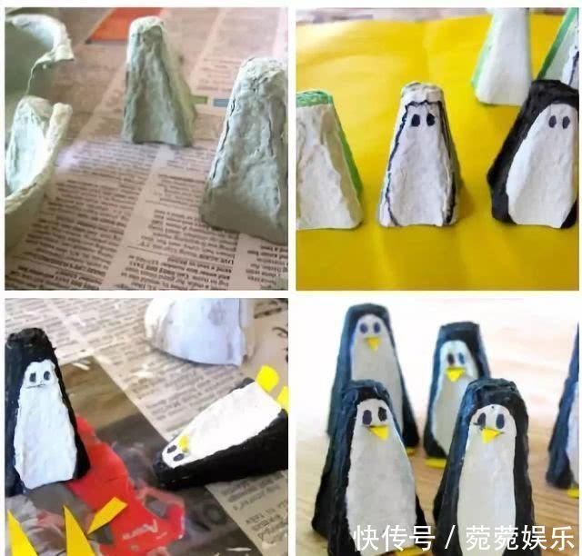 当妈妈“被迫”学会各种手工后,她就连蛋托都不放过了