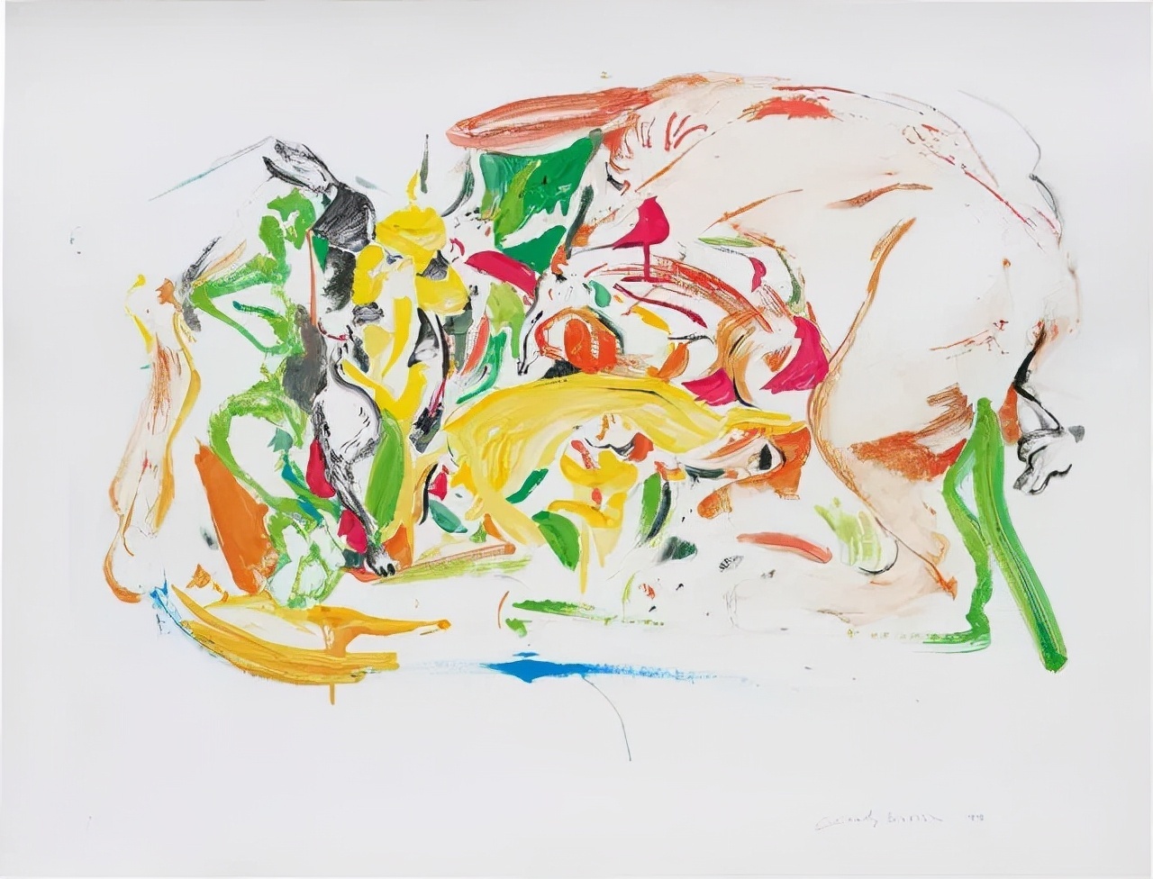 抽象表现主义!塞西莉·布朗 | 一位女性主义者的理性与迷狂