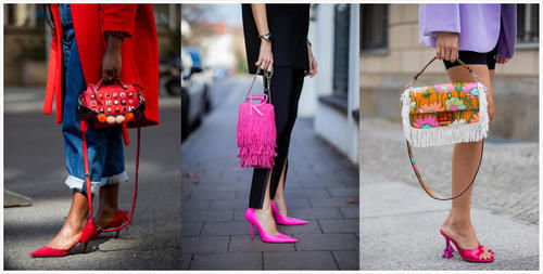 展示|高跟鞋还是得穿彩色的,不仅显嫩还酷炫,看着就贵多了