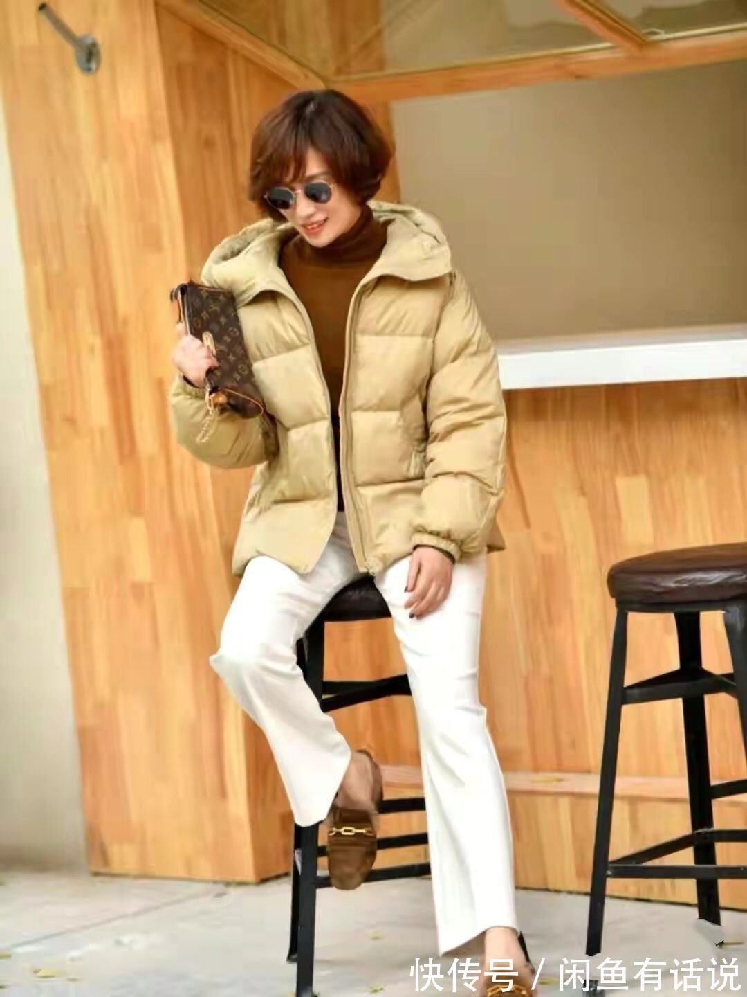 长度|微胖阿姨穿羽绒服,选款式记得“3要3不要”,时髦舒服还很显瘦