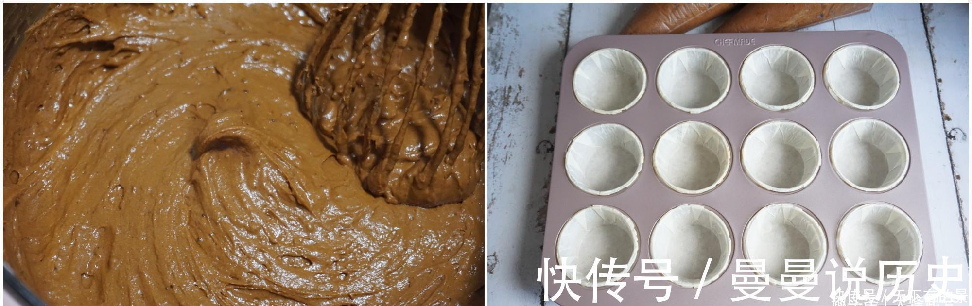 星巴克|星巴克同款蘑菇头巧克力麦芬，自己在家就能做，简单好做0失败