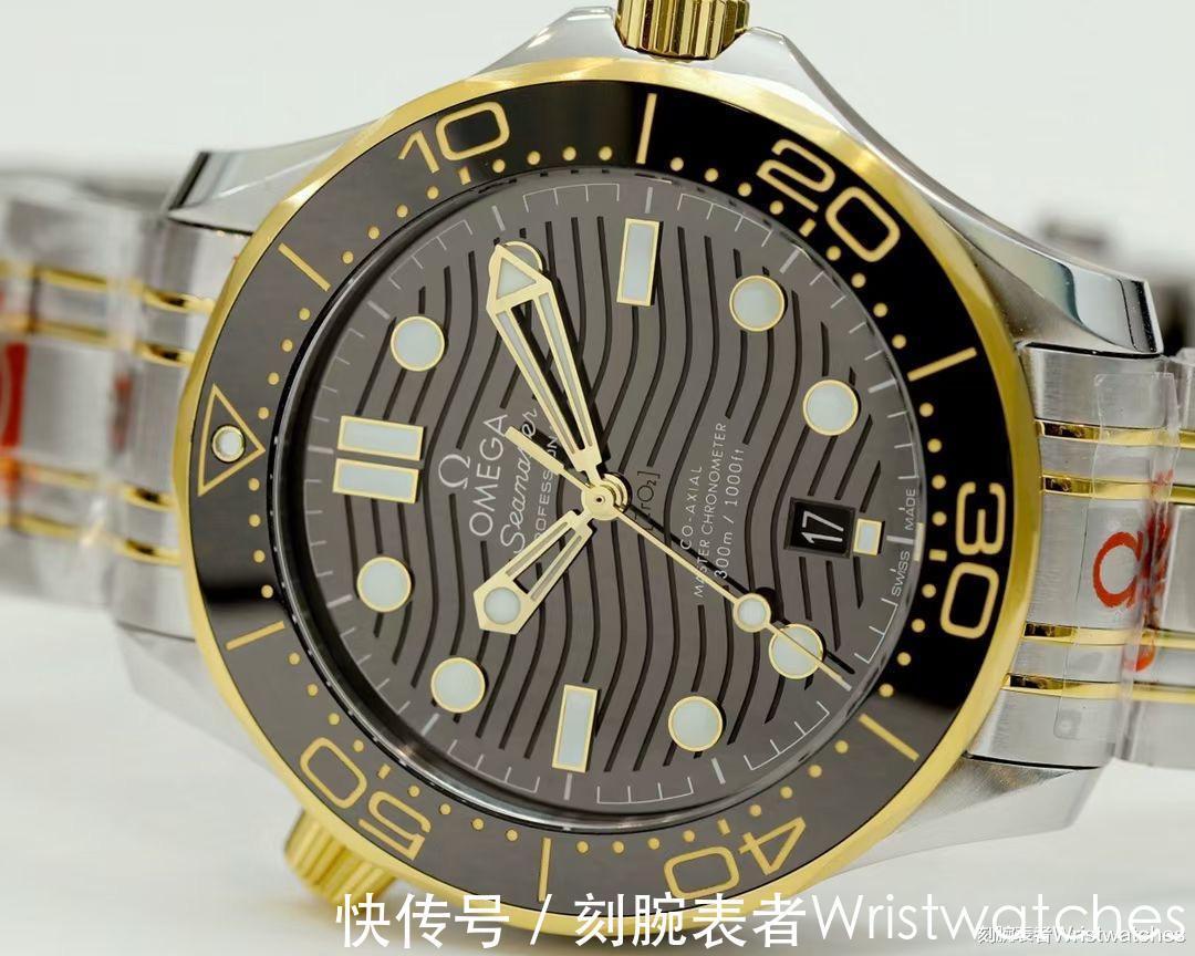 蓝盘 OR厂欧米茄海马300间金蓝盘做工能以假乱真吗？