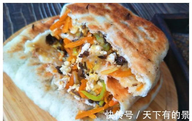 好吃|馅饼的好吃做法,皮薄馅多,柔软喷香,凉了也不硬