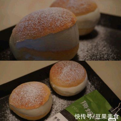 有一种热爱叫一起吃超火的意式奶油夹心面包