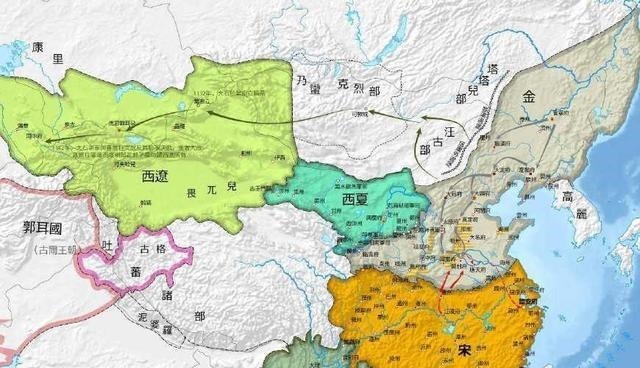 西辽|耶律大石建立西辽后和金国是怎样一种关系