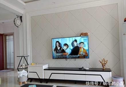 新房|晒一晒正在通风的新房，6万不包家具家电，朋友都夸电视墙漂亮！