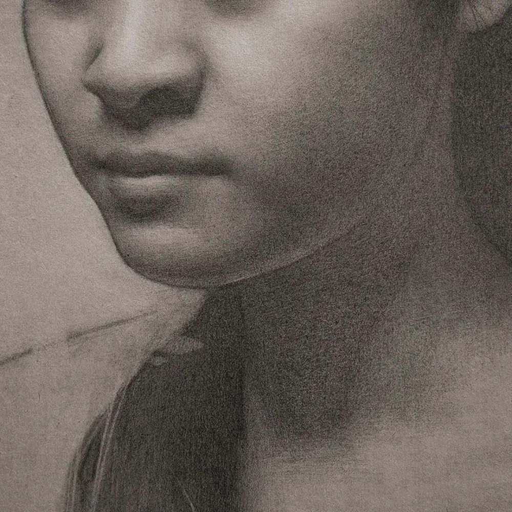 调子|很硬核，一张素描500万网友围观，绝美线条让你欲罢不能，看一百遍都不腻！