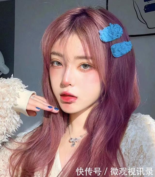 洋气|2021年最新流行发色,莓果色显白,薄藤紫时髦,染它出门就会被问