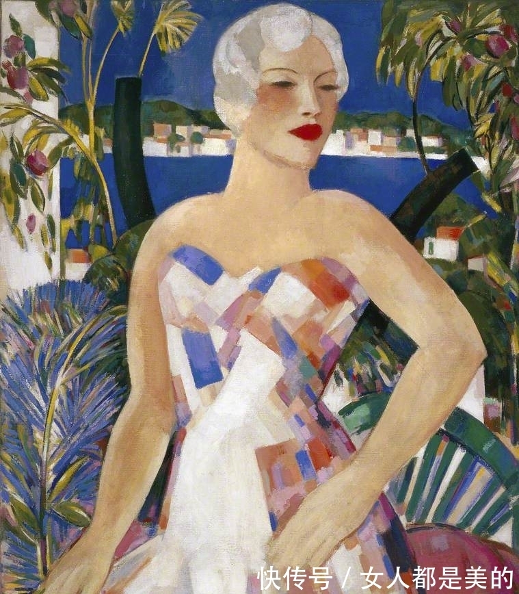 弗格森!他的油画风格多变,受野兽派启发,晚年成为苏格兰色彩大师