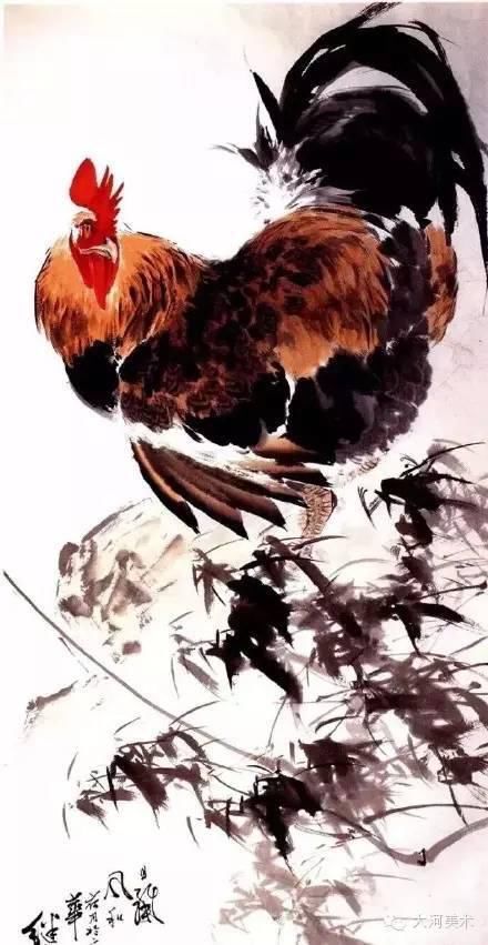 一代宗师|上阵父子兵，这爷俩画鸡能排第一！