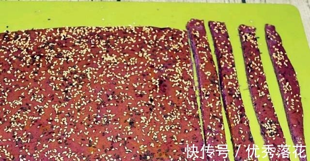芝麻紫薯脆条，嘎嘣嘎嘣脆，想停也停不下来！