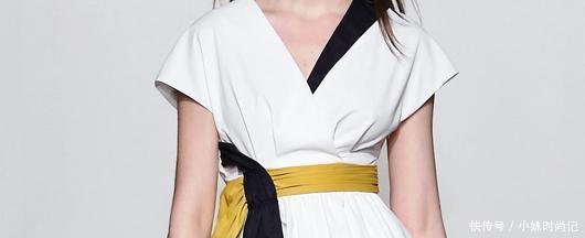 荷叶|洋气时尚的一款美裙,让你轻松穿出高雅贵气