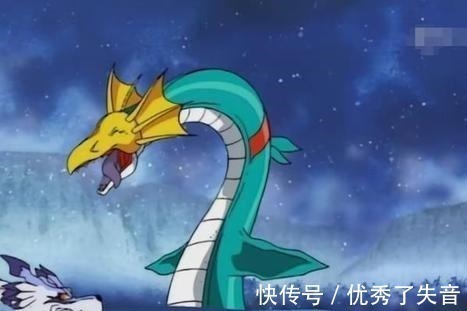 数码兽|数码宝贝海龙兽第三条进化链,超越小丑皇,满门忠烈不可能的
