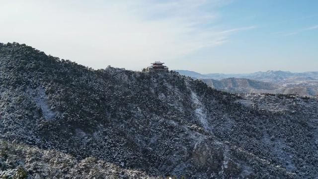 凤凰山旅游|唐山迁西凤凰山雪景，银装素裹美如画！