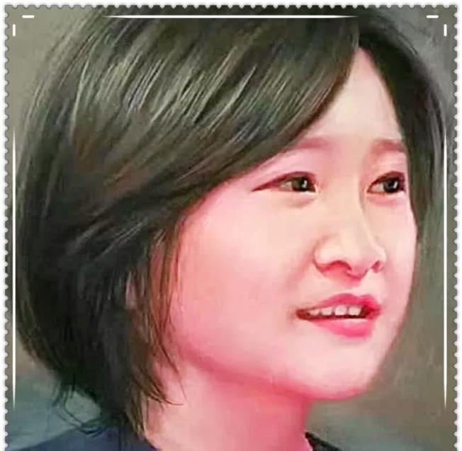 美术生#美术生用画笔给贾玲瘦脸,原以为在逗乐,看到成品有点懵