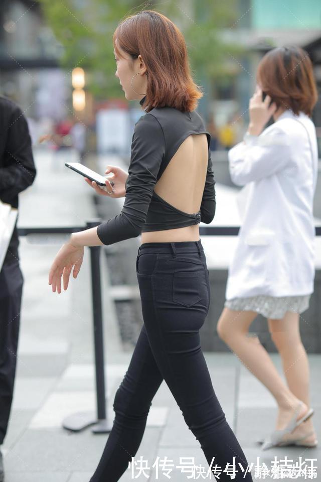 衣服 一身纯黑色穿搭,依然穿出层次感,新时尚感十足