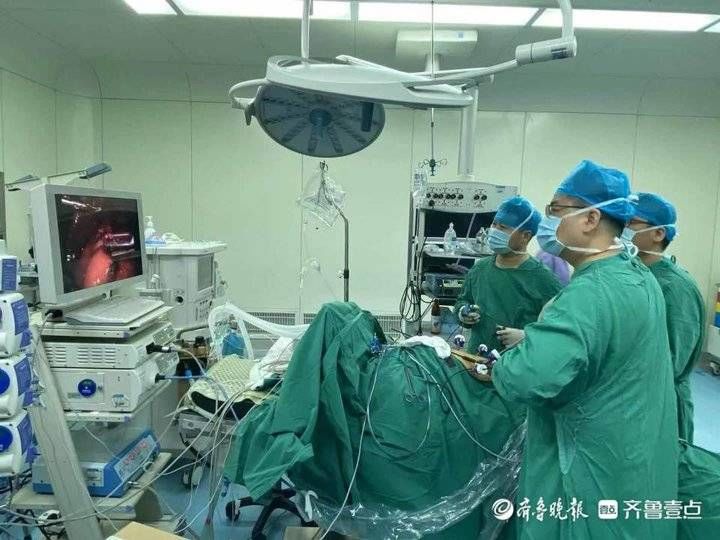 十二指肠|成功登顶!东营市二院成功开展全腹腔镜下胰十二指肠切除术