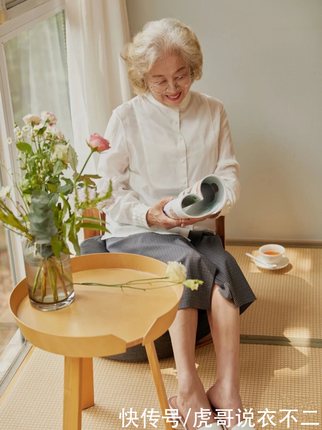 私服|上了年纪的奶奶辈，会搭配更年轻，素人奶奶的私服示范值得借鉴