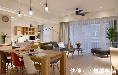 功能区|砸掉一堵隔断墙,将客厅扩充到两倍大,功能却多出好几倍,太实用