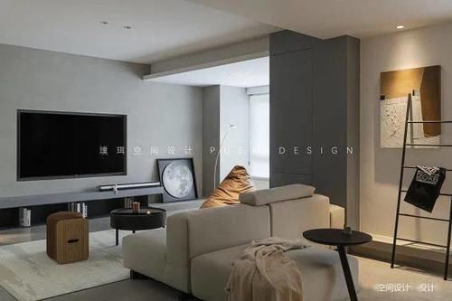 收纳|65万改造费花得太值了!114㎡一室一厅,书房、衣帽间、洗衣房全都有