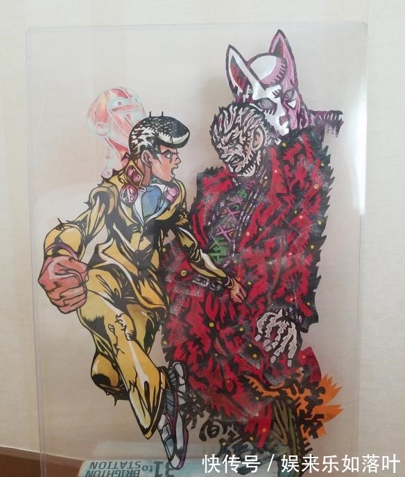 艺术家|日本艺术家做JOJO剪纸,吉良吉影完美还原,乔鲁诺更让人惊艳