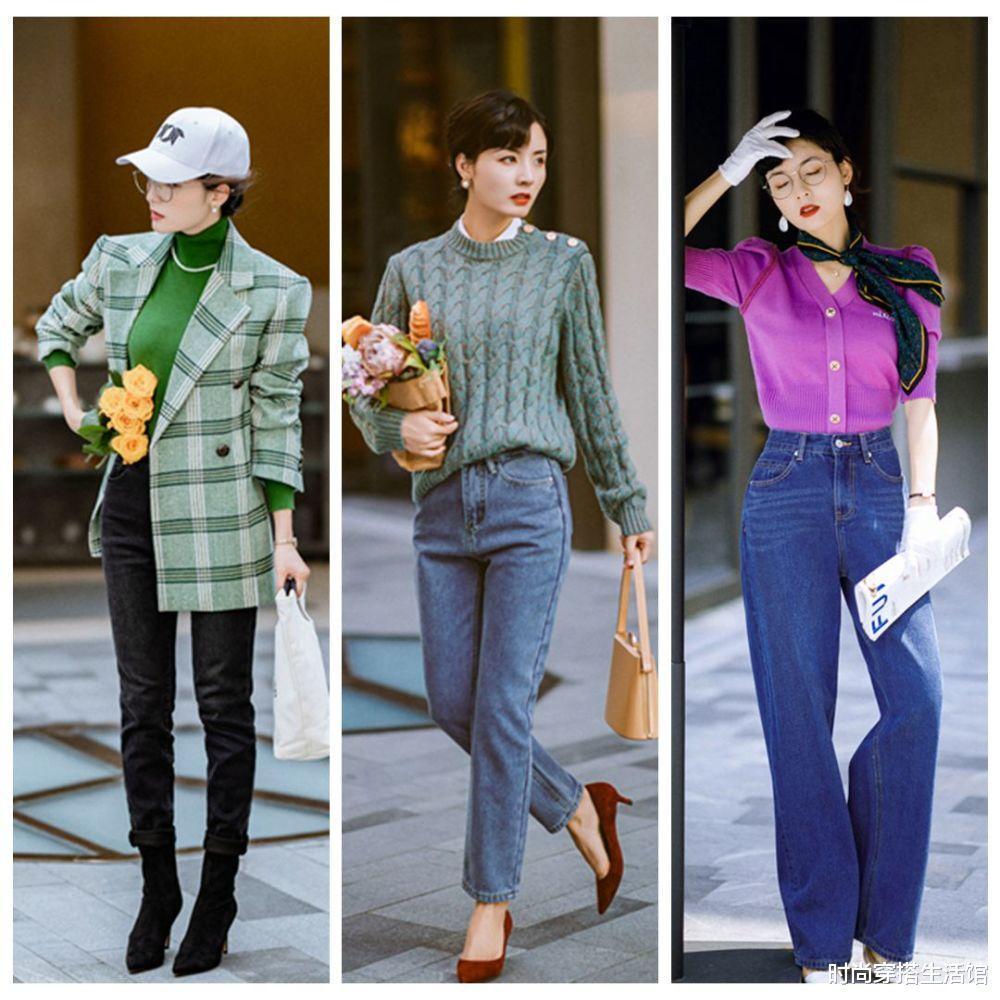 直筒裤|立秋后别只穿裙子,土气!今年流行这样穿,轻松穿出高级感