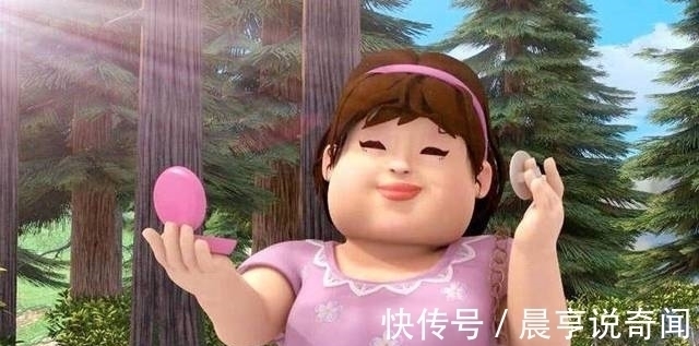 小光|熊出没里最丑的五位,光头强的同学也在其中,还有一位女生