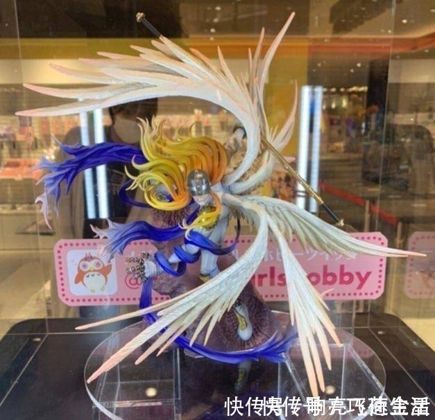 数码宝贝|数码宝贝20周年纪念版超大土豪级天使兽实物公开