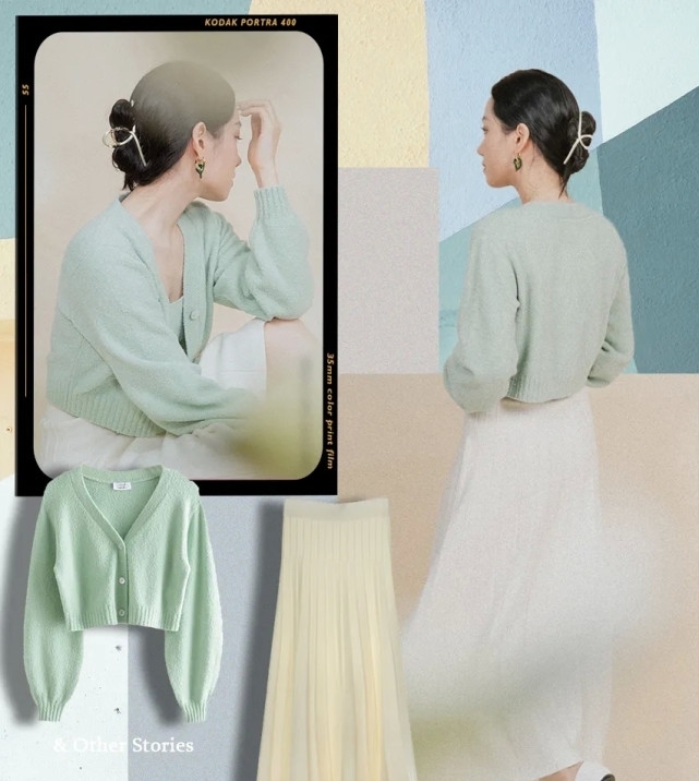 针织开衫过时?这三款简直不要太时髦