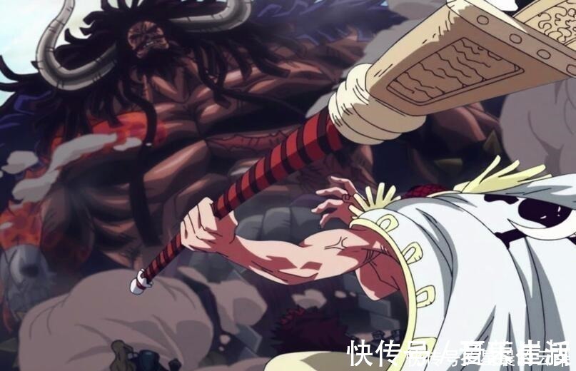 红发|海贼王打败凯多要多久,路飞2年,卡普1分钟,他0秒!