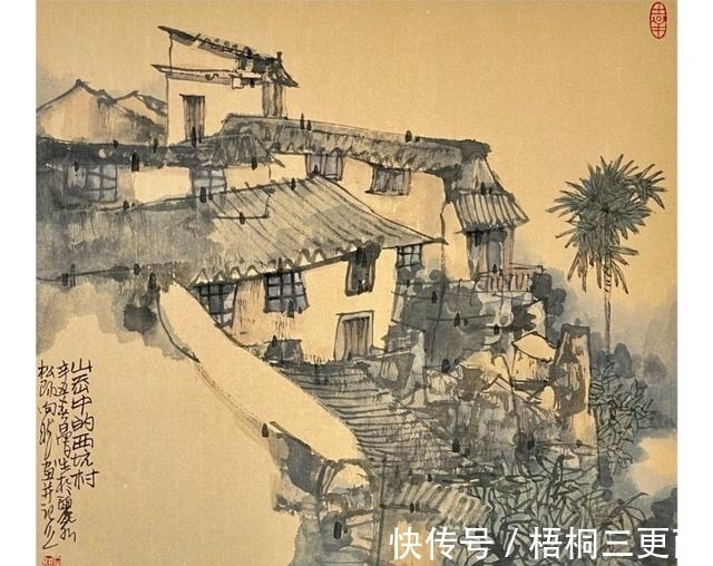 画家|佘山画友，上海甘肃画家中国画作品之一欣赏