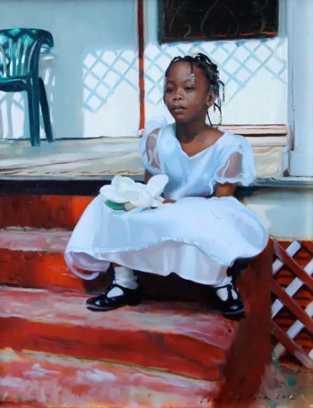 埃文@这色彩、光感、笔触,表现淋漓尽致!他的油画令人陶醉!