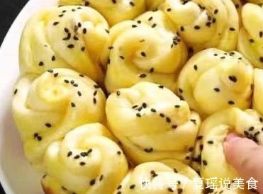 馒头新吃法,一碗面粉,一个红薯,做出的馒头比面包好吃多了