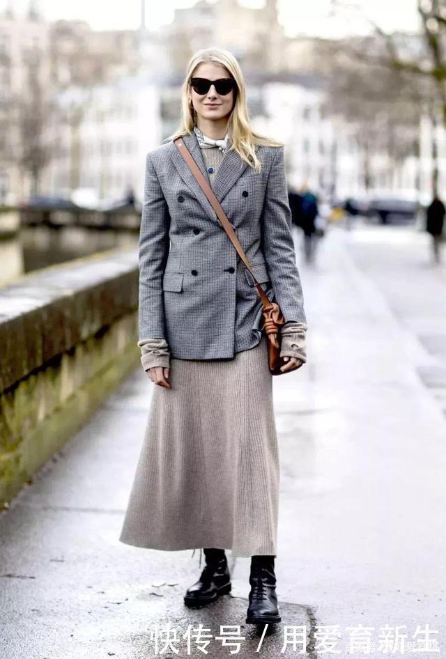 秋冬想靠“西装”穿出彩，这三种搭配一定要会，保暖时髦特显气质