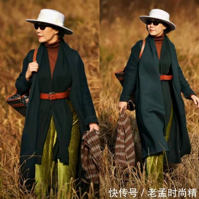 国风|光靠“上衣”就能脱颖而出?50岁女人的穿搭攻略,时髦不低调