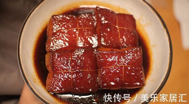肥而不腻的五花肉菜谱,家庭版东坡肉,简单美味下饭,吃不够