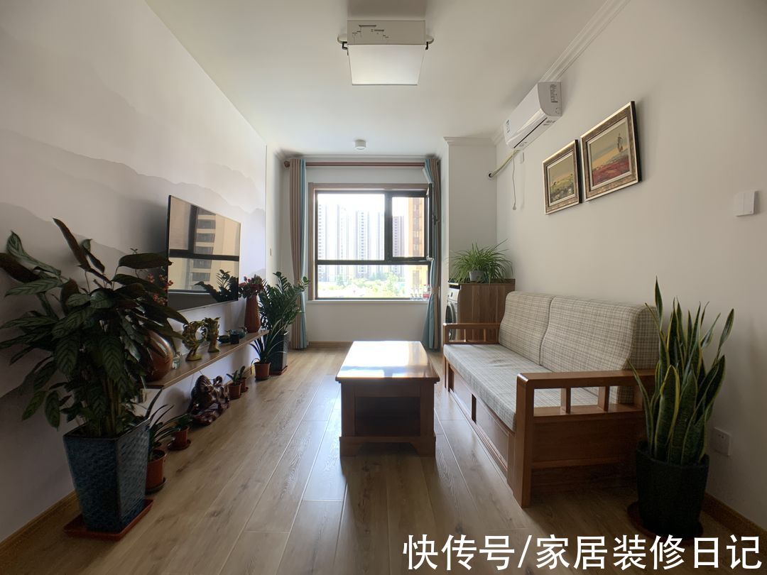 鞋柜|60后大叔的养老房，花6万简装70㎡的小两房，简洁清爽住起来顺心