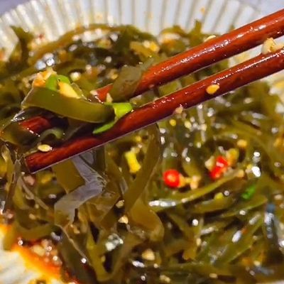 辣子油|凉拌海带丝