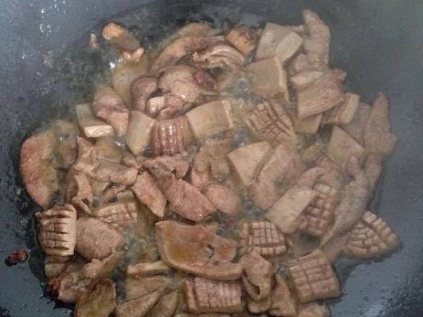 自制菜|爆炒腰花腰花太腥味了，用这一步翻炒东北味，嫩滑香脆