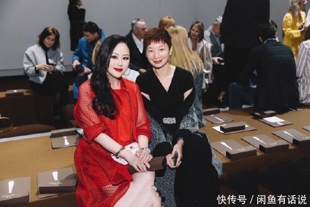 贵妇|微胖的章小蕙才是真贵妇，穿红色网纱裙成熟优雅，名媛气质藏不住