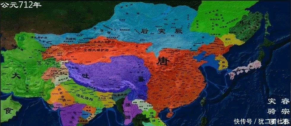 控制|大唐、阿拉伯、吐蕃在中亚的争霸战,关键在于对突厥人的控制