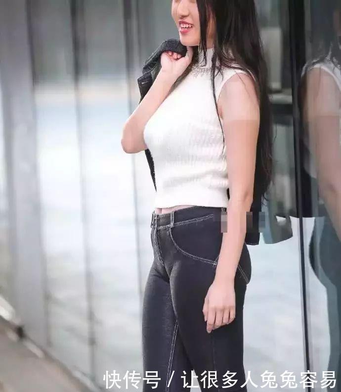 穿搭|很明显,这种蜜桃裤的要求很高,不达标就别穿了吧