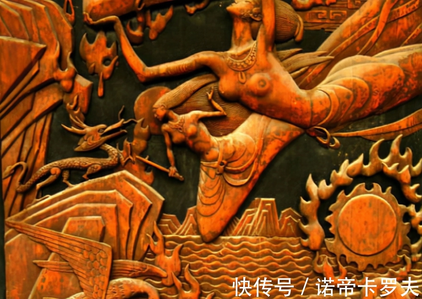 女娲蛇躯#伏羲女娲是否真实存在?深度解析《山海经》,发现其中秘密!