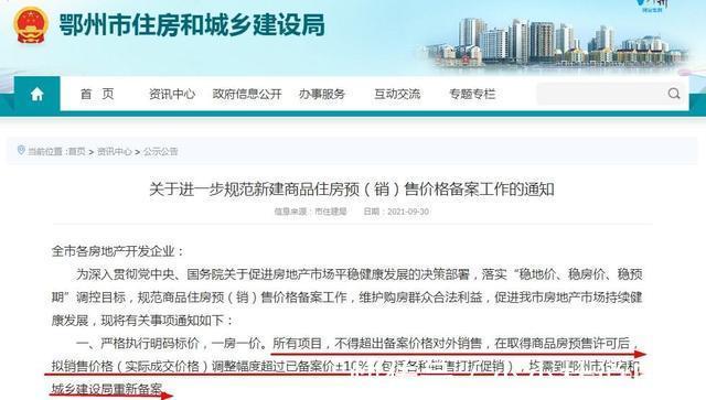 备案价|降价不得超10%!又有两个城市,限跌了!