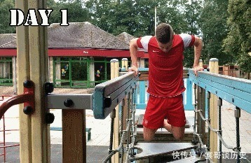 手肘|胸肌练不厚,多做屈臂撑,健身教练很多人的屈臂撑做错了